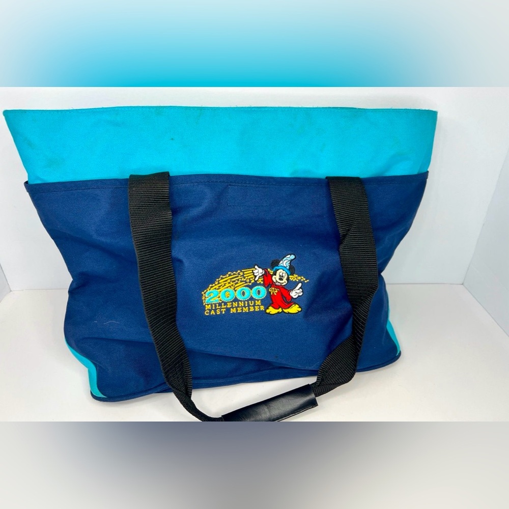 Disney 2000 Millennium Tote Beach Bag Cast Member Exclusive VINTAGE